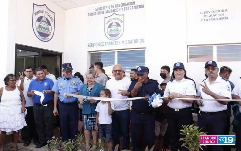 Chinandega inaugura un nuevo complejo del Ministerio de Gobernación