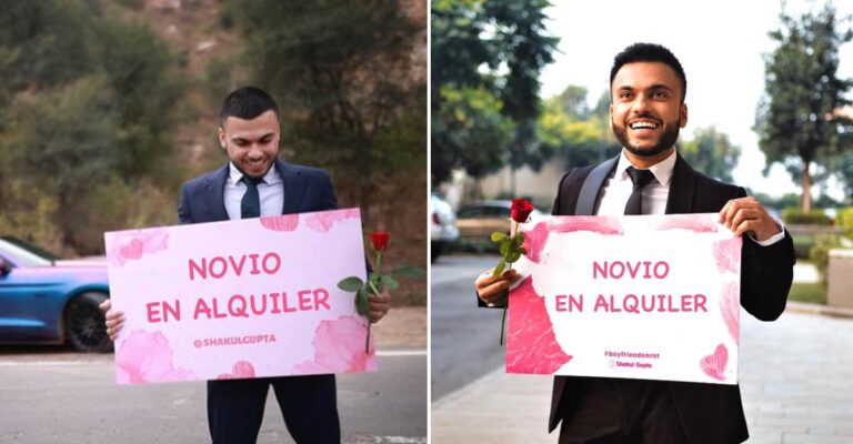 Se alquila como compañía para San Valentín