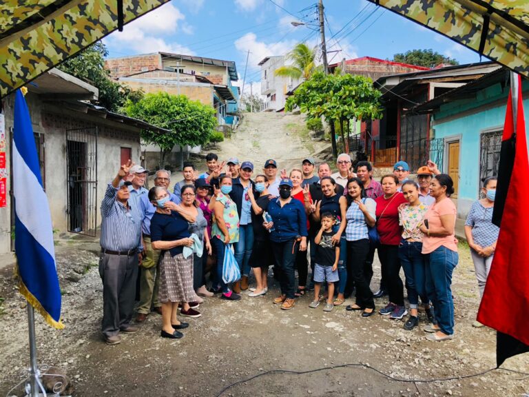 Proyecto vial llega al barrio Santa Isabel, Boaco