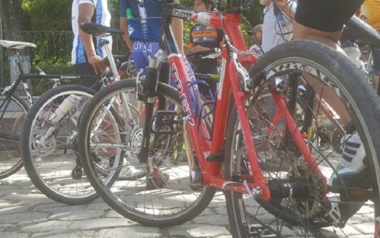 Ciclistas participan en Rally “Ruta de Sandino 2023”