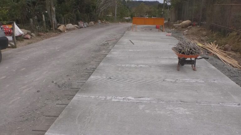 Avanza la construcción de carretera Tisey – La Estanzuela