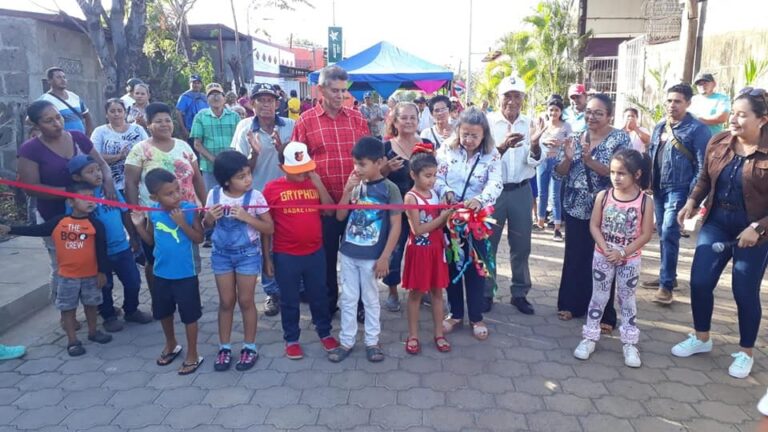 Calles para el Pueblo se inauguran en Juigalpa