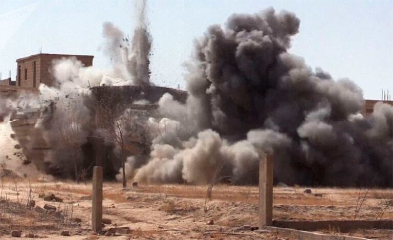 Explosión de dos minas en Siria deja 10 muertos