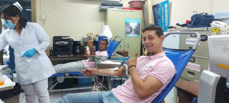 Realizan jornada de donación de sangre en INPESCA