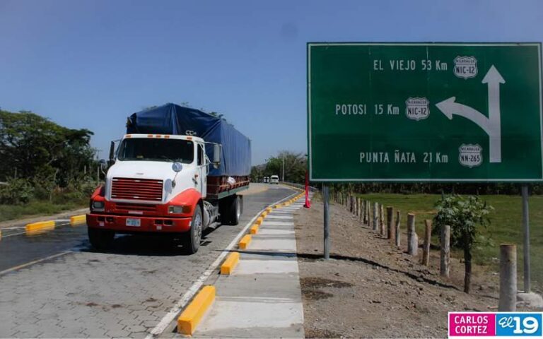 Inauguran tramo carretero en Cosigüina- Mechapa