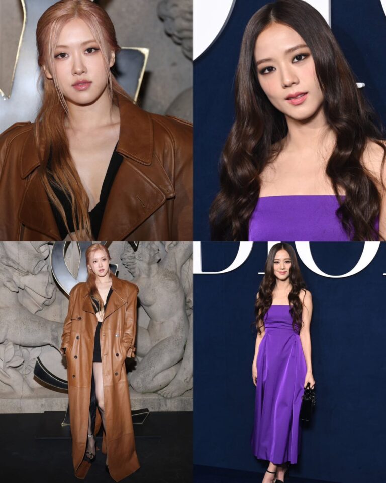 Jisoo y Rose causan euforia una vez más en la semana de la Moda en Paris