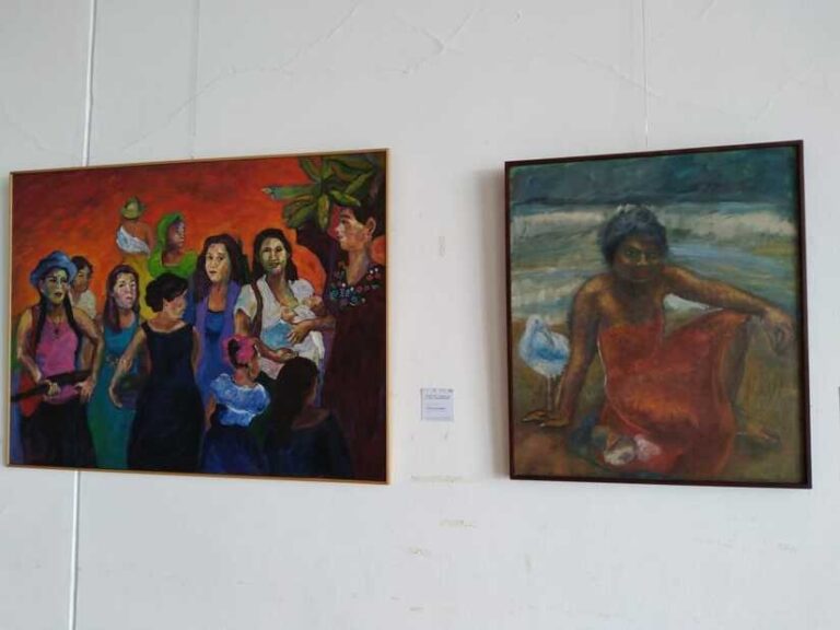 Más de 40 piezas fueron exhibidas en la inauguración de la Exposición Latinoamericana