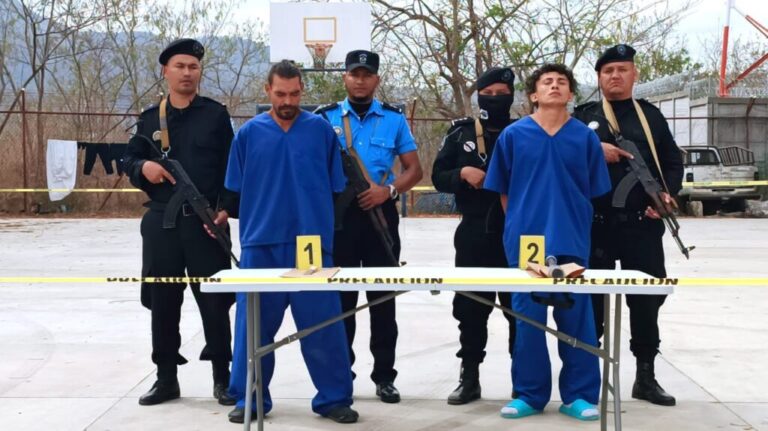 Capturan a dos sujetos por homicidio en Ocotal