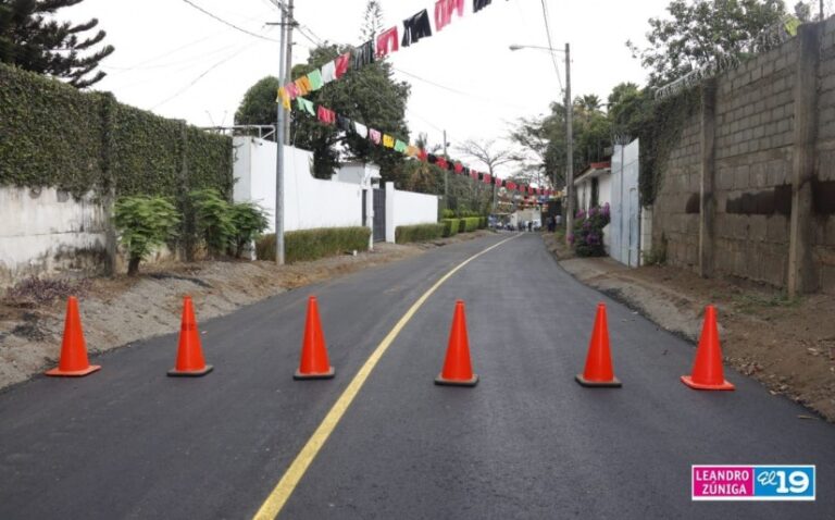 Más de 2 mil protagonistas se benefician con 12 cuadras de calles