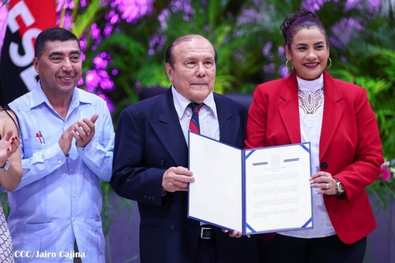 Miguel Buitrago es declarado como Hijo Dilecto de Managua