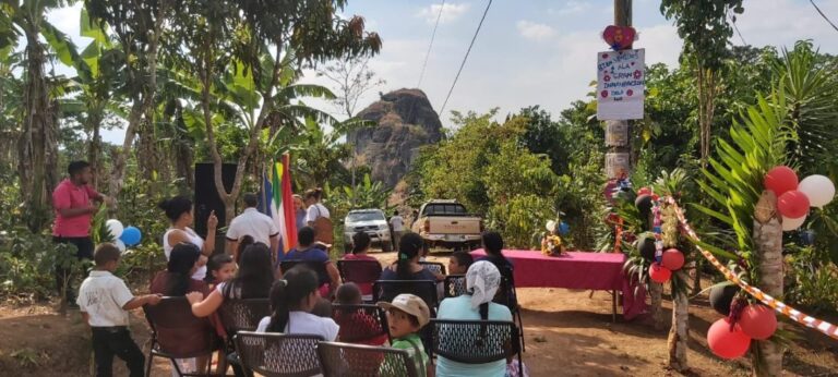Energía eléctrica llega a más familias matagalpinas