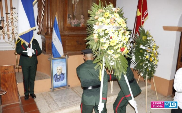 Nandaime rinde homenaje al General José Dolores Estrada