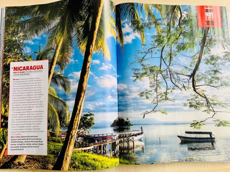 Nicaragua destacada en artículo de la reconocida revista Wanderlust