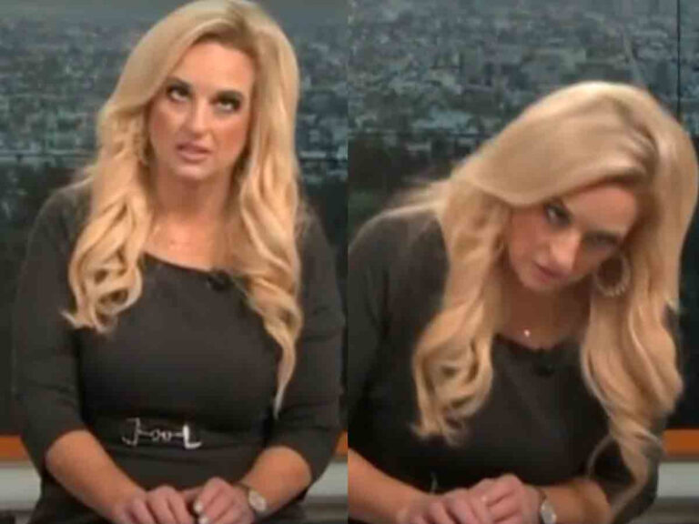 Se desmaya en plena transmisión en vivo