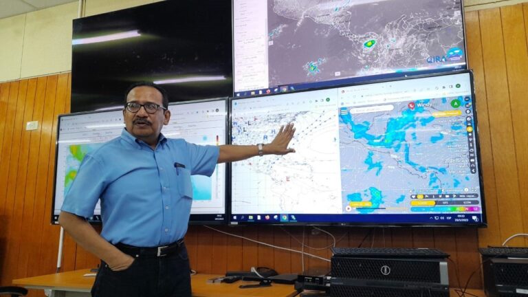 Frente frío generará lluvias en Nicaragua