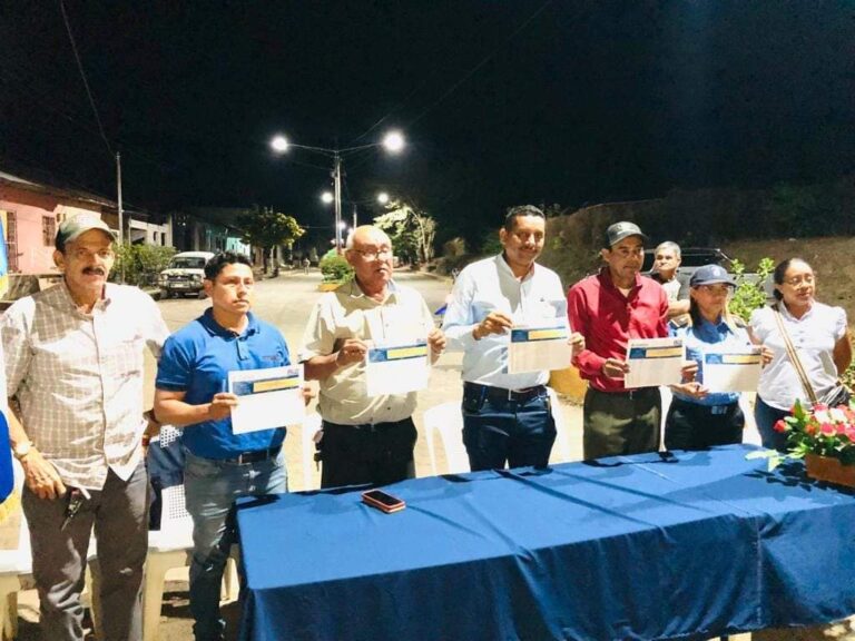 Inauguran proyecto de luminarias en el municipio de Nandaime