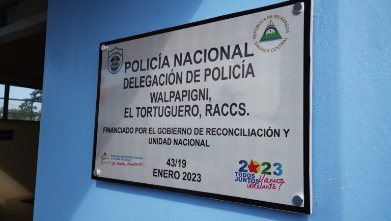 Inauguran Comisaría de la Mujer número 206 en la comunidad Walpapignie