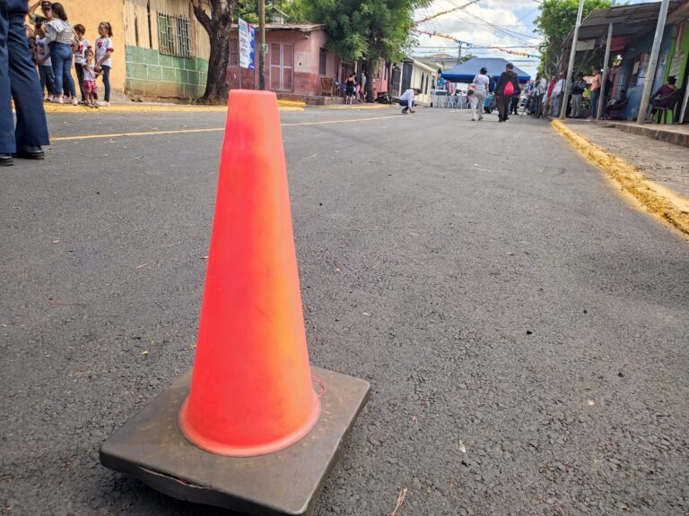 Familias del barrio Rigoberto López cuentan con mejores calles