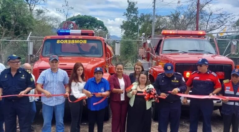 Inauguran Estación de Bomberos en Jinotega