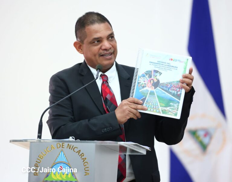 Gobierno de Nicaragua presenta su informe de gestión 2022  ante AN