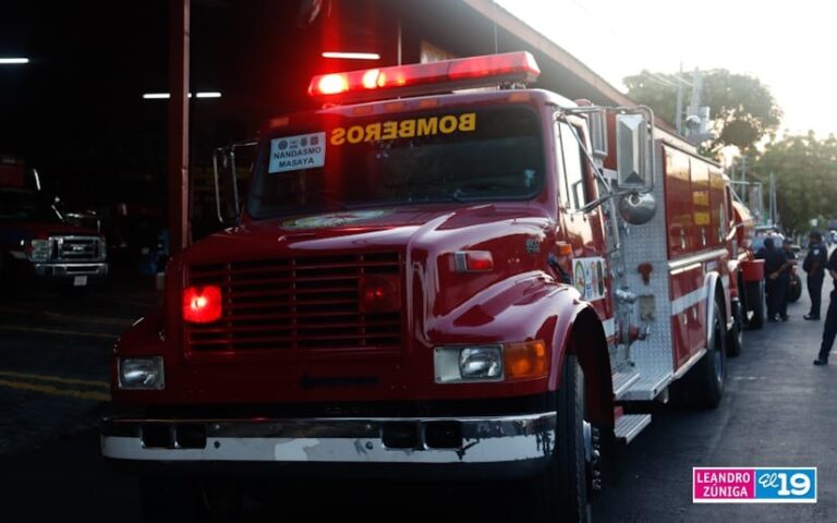 Envían dos camiones a la nueva Estación de Bomberos en Nandasmo