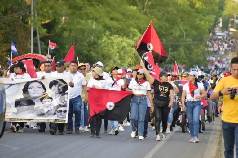 Militancia Sandinista de León conmemora 44 aniversario del combate de los héroes y mártires de la Revolución