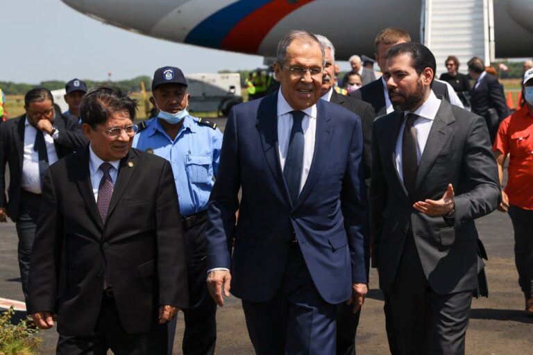 Serguéi Lavrov llega a Nicaragua como parte de su agenda por América Latina