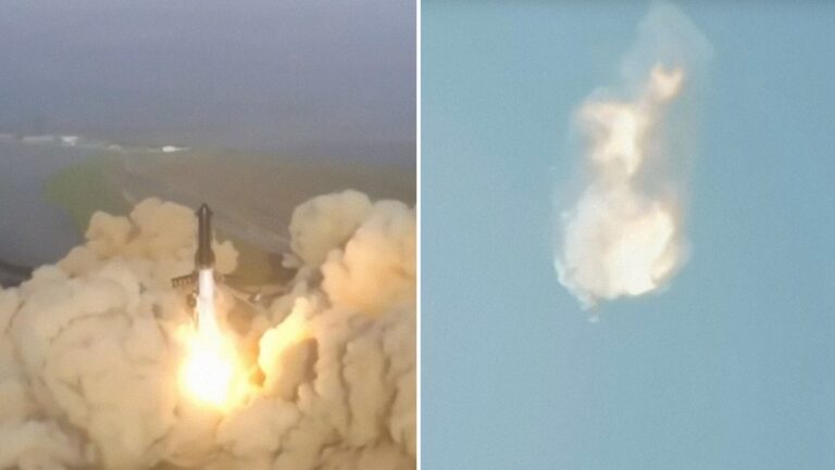 Fallas en una válvula explotan el cohete Starship de SpaceX