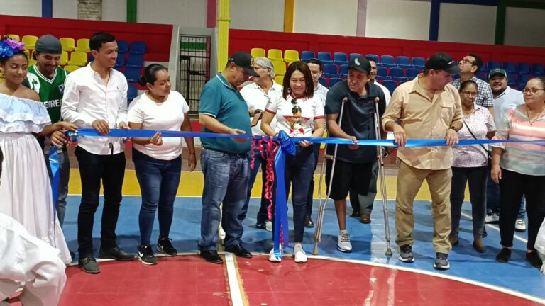 Rehabilitan el Polideportivo Solidaridad de Ocotal