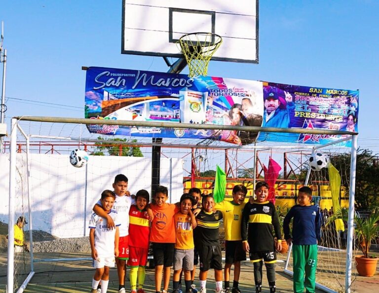 Inauguran la primera etapa del Polideportivo en San Marco