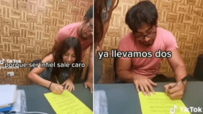 Novios firman contrato para el primero que sea infiel indemnice al otro