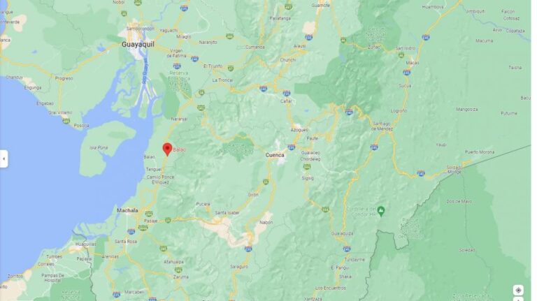 Terremoto estremece  la zona de Balao Ecuador