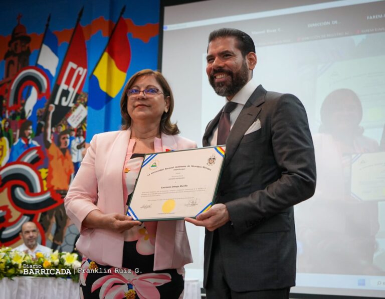 Realizan lección inaugural del ciclo académico 2023 en la UNAN-Managua