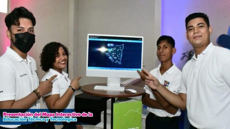 Presentan Mapa Interactivo de la Educación Técnica en Nicaragua