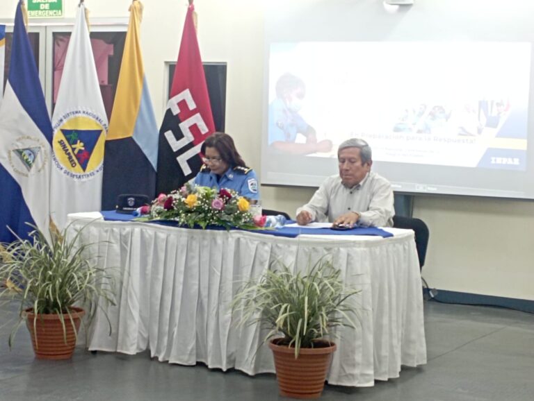 Policías se capacitan sobre Gestión para Reducción de Riesgos de Desastre