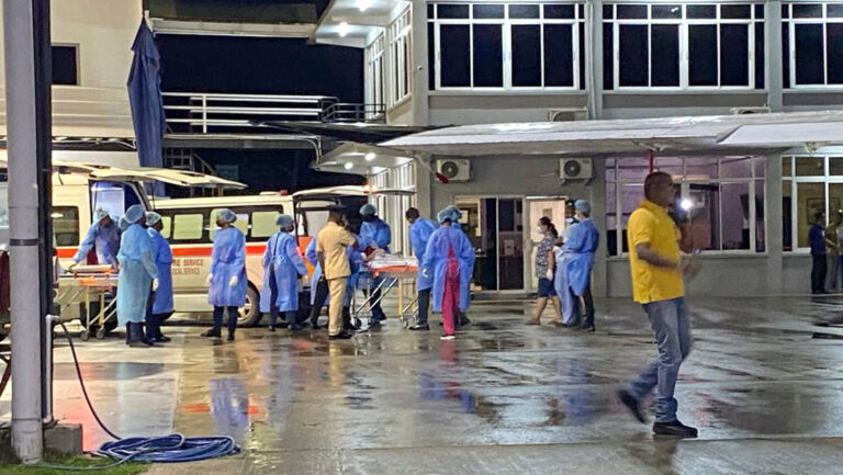 Incendio en una escuela de Guayana deja 20 fallecidos