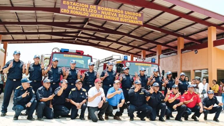 Inauguran estación de bomberos en Macuelizo
