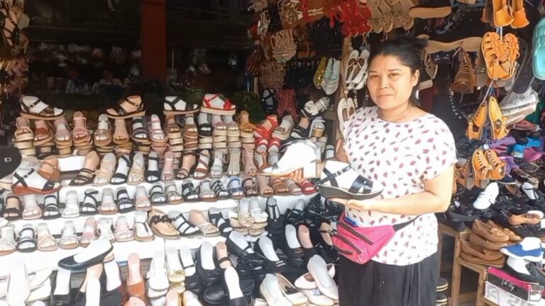 Comerciantes de Jinotepe preparados para el Día de las Madres