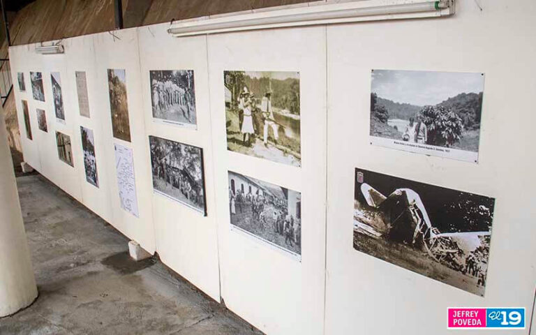 Inauguran exposición de fotografíca de Sandino en la Loma de Tiscapa