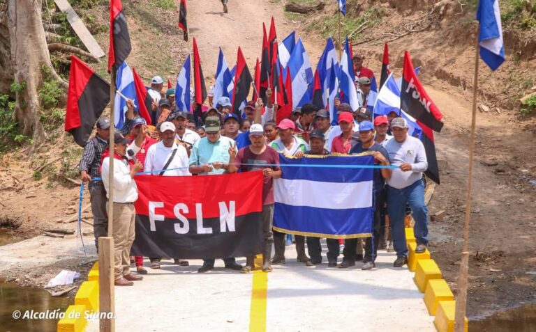 Alcaldía de Siuna inaugura un puente vehicular