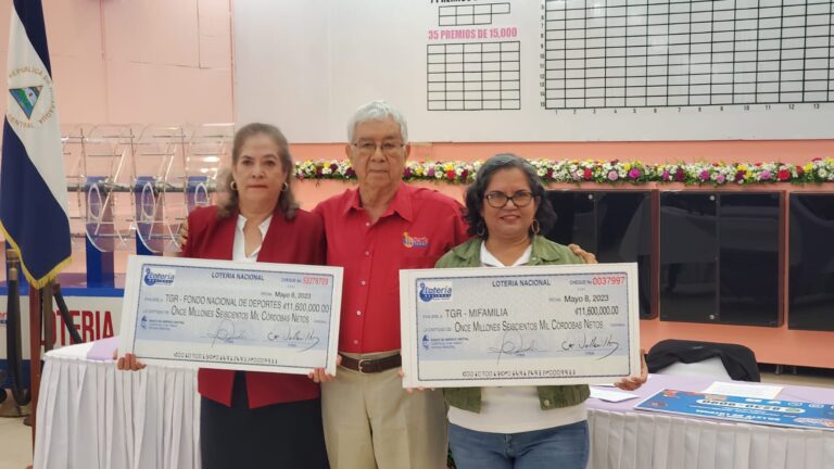 Lotería Nacional entrega más de 11 millones en utilidades 