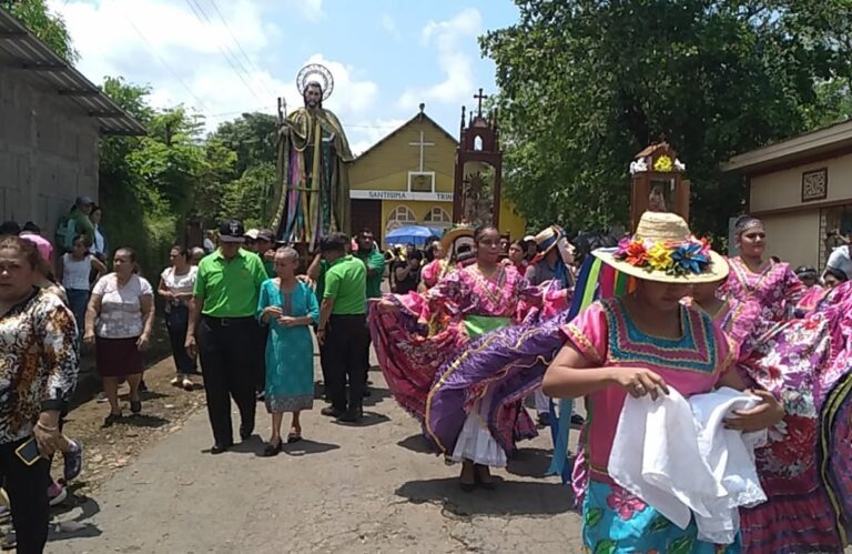 Diriamba inicia festejos en honor a la Santísima Trinidad
