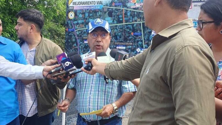 Avanza en un 34% las calles pavimentadas en Managua