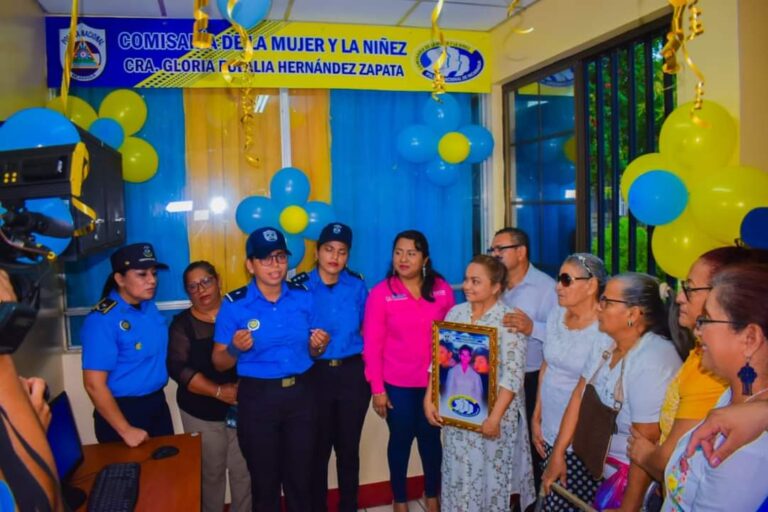 Inauguran Comisaria de la Mujer en el municipio de Nagarote