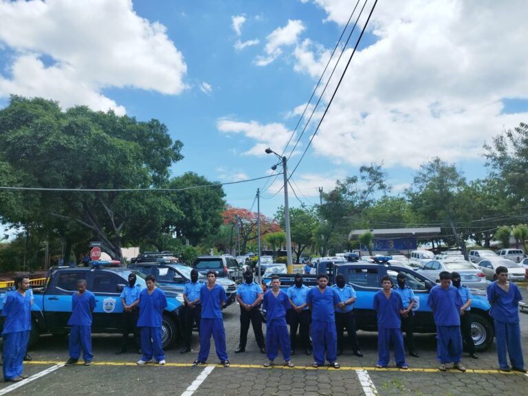 Policía Nacional captura a 45 delincuentes en la última semana