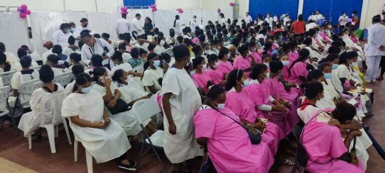 Mujeres indígenas atendidas en Megaferia Materno-Fetal