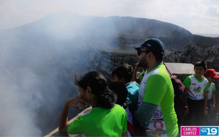 Realizan tarde ambiental en el Parque Nacional Masaya