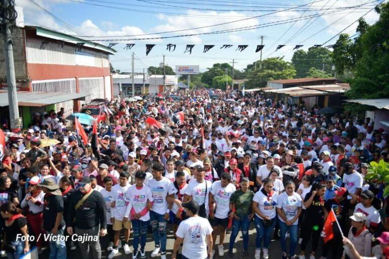 Militancia conmemora el 44 aniversario del Repliegue Táctico a Masaya