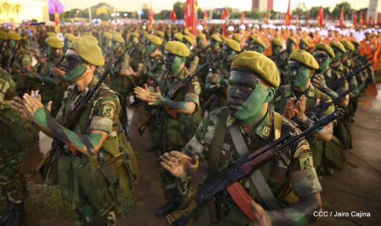 Ejército de Nicaragua conmemorará este 28 de julio el 44 aniversario de su creación