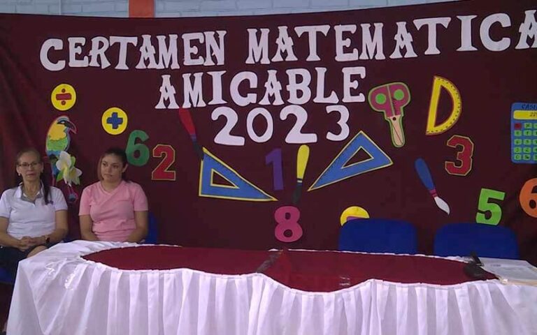 Realizan certamen de Matemáticas Amigables 2023 a nivel departamental
